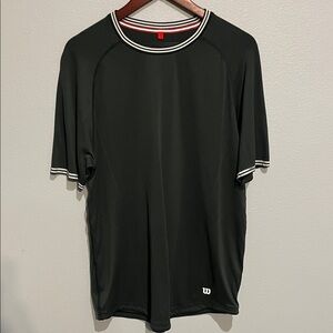 Wilson Men's Dark Gray Performance Tee